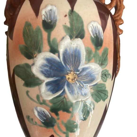 Vintage Vintage Satsuma Style Ornate Japanese Vase 10” - Picture 8 of 13